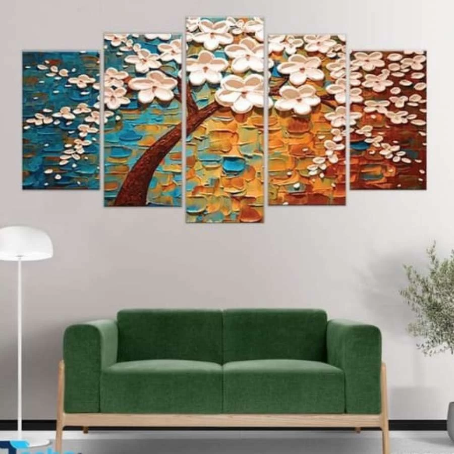 Wallmate Design - Flower with Stone