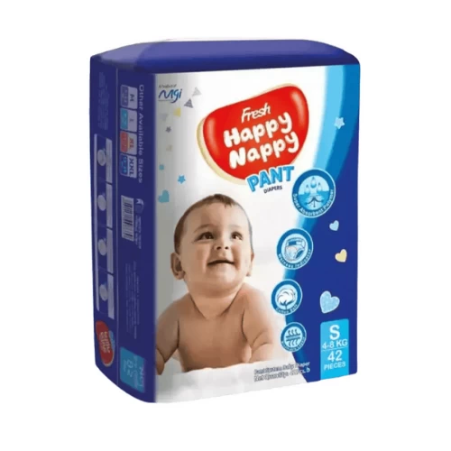 Happy Nappy S 4-8kg 42pc