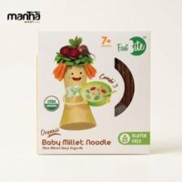 First Bite Organic Baby Millet Noodle- 7m+ Combi 3 (Beetroot, Carrot, Spinach) 180g