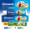 ODOMOS Non-Sticky Mosquito Repellent Cream 100g + 23g Free Pack