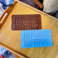 Silicone Alphabet Letter Mold – A-Z & Number Set