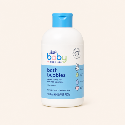 Boots Baby Bath Bubbles Mild Formula (UK) – 500ml