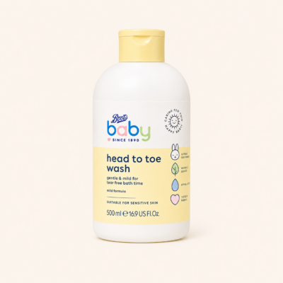 Boots Baby Head to Toe Wash – 500ml
