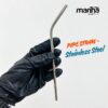 Stainless Steel Pipe Straw – Reusable Metal Straw for Kids