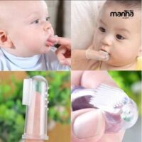 Silicone Finger Toothbrush & Gum Massager 0m+